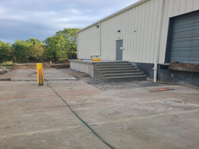 Foundation excavation — Mark Mead Concrete Construction